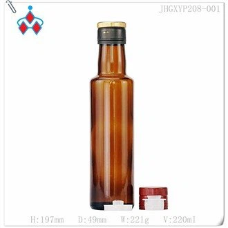 Chai thủy tinh dầu ô liu rỗng