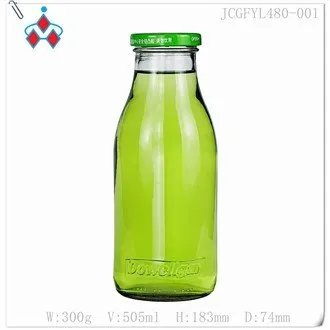 Chai nước ép thủy tinh 480ml