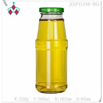 Kích thước chai thủy tinh nước ngọt