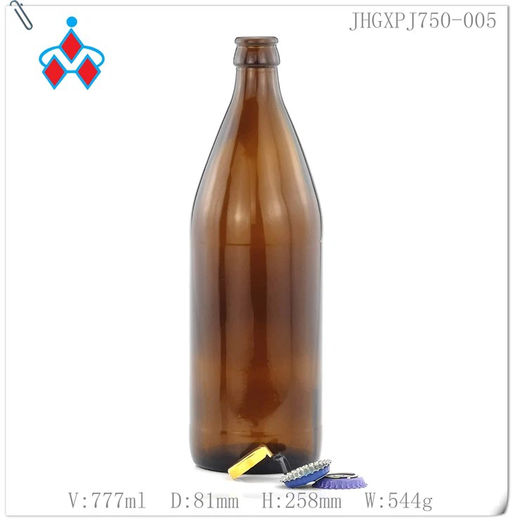Chai thủy tinh bia Amber 750ml