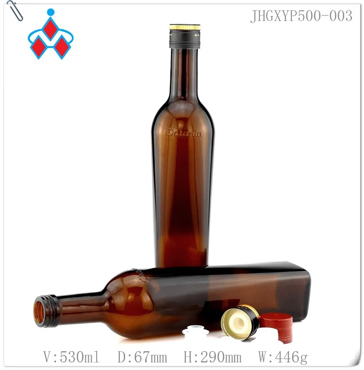 Glass Olive Oil Bottle 500ml suppliers